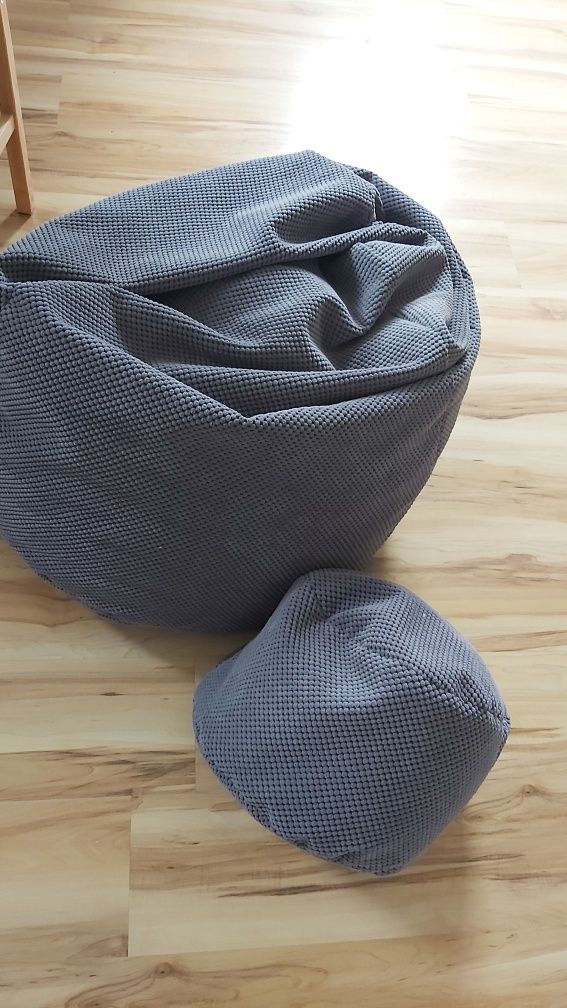 Mini pufy worek fotel dla dzieci