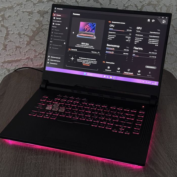 Asus Rog Strix i5 / gtx1650 / 16 / 256 + 512 SSD / 120гЦ