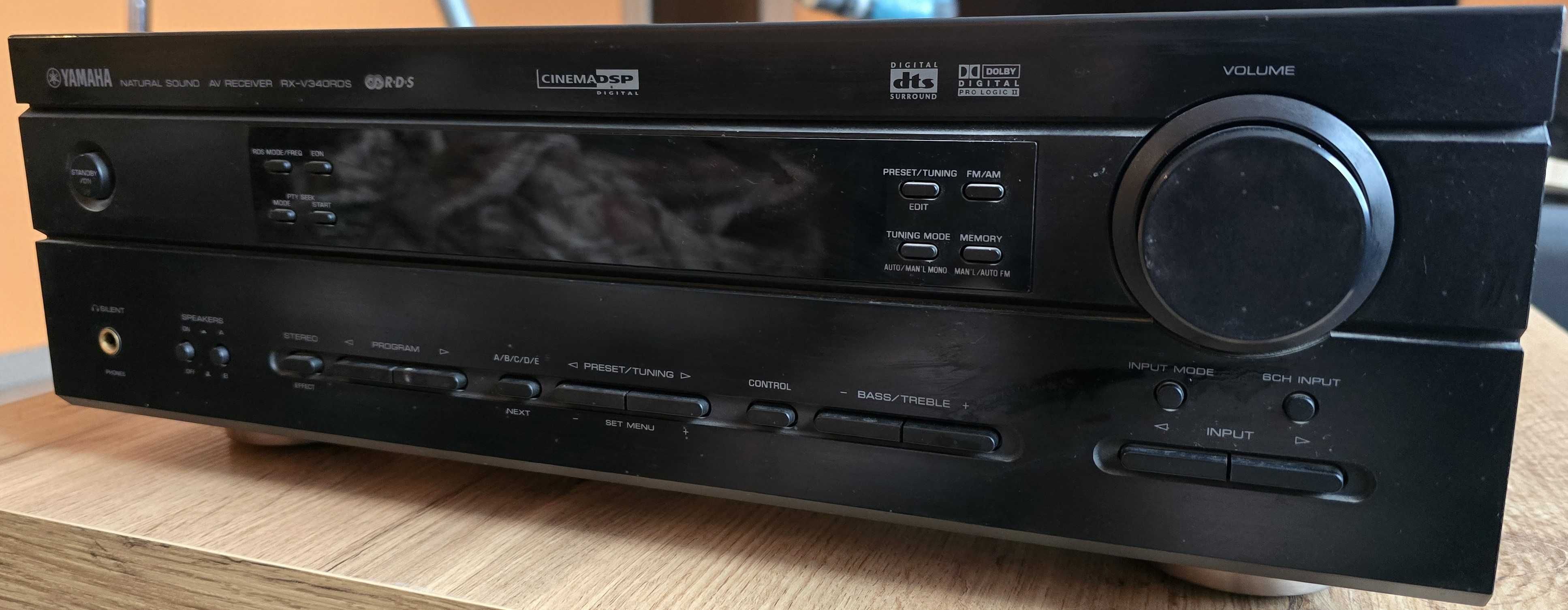 Amplituner YAMAHA RX-V340 RDS + Pilot