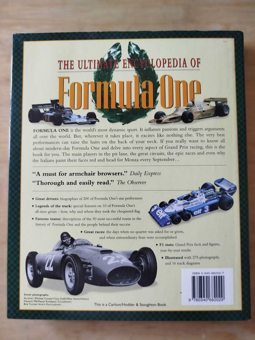 The Ultimate Encyclopedia of Formula 1