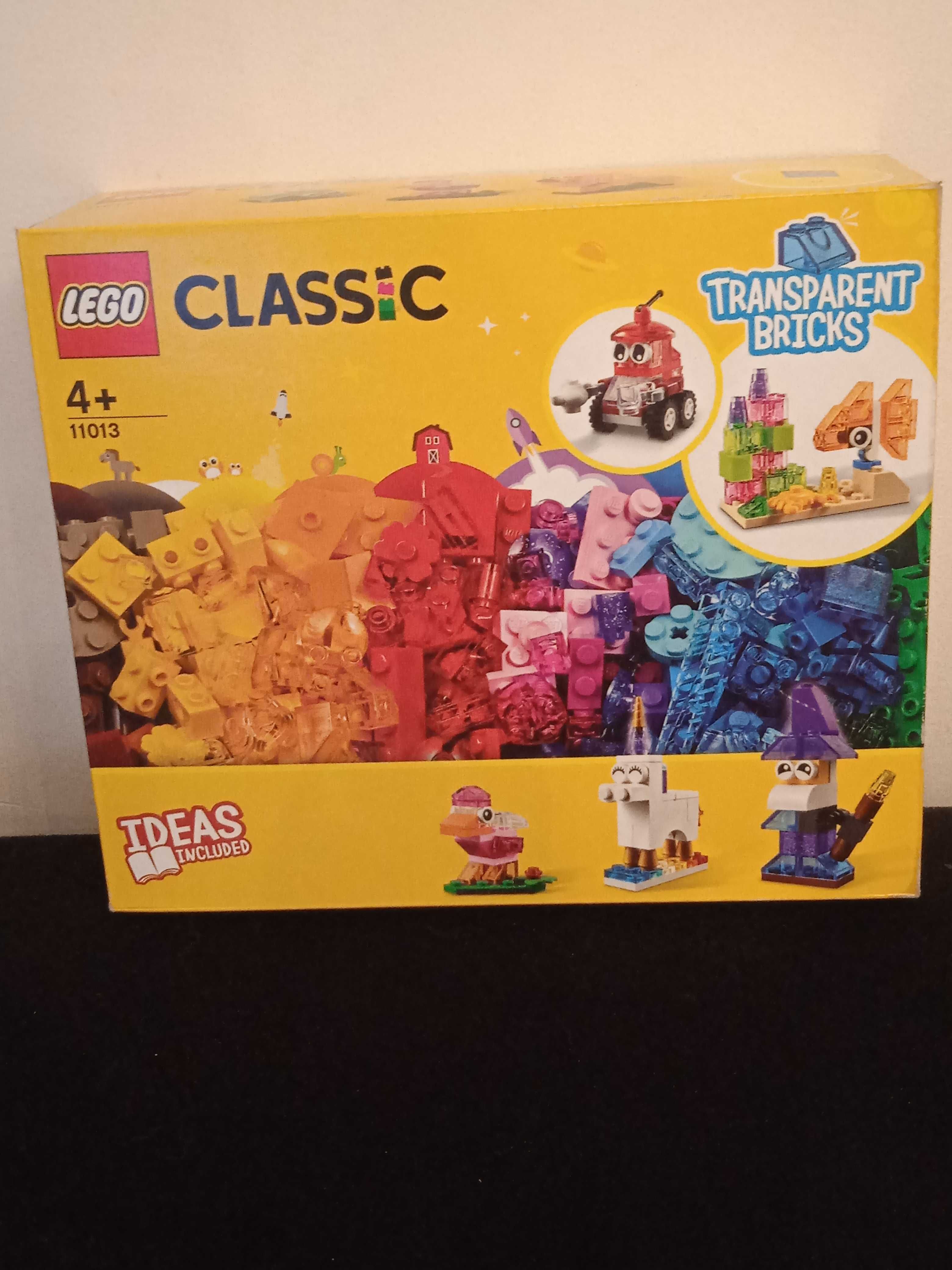 LEGO 11013 Classic- Kreatywne przezroczyste klock NOWE