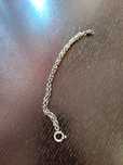 Pulseira Homem Prata malha virolinha