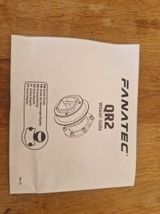 Fanatec QR2 Lite Wheel-Side - Novo
