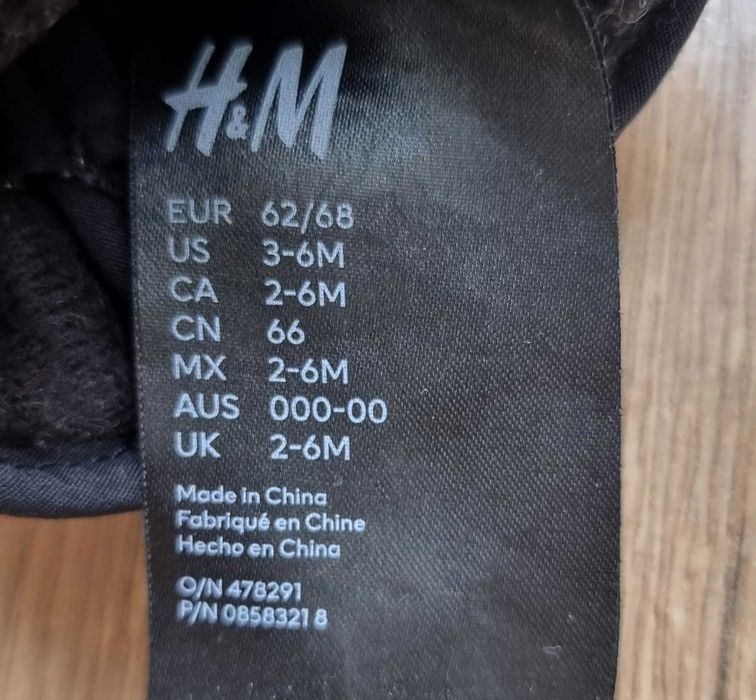 Czarne rękawiczki HM