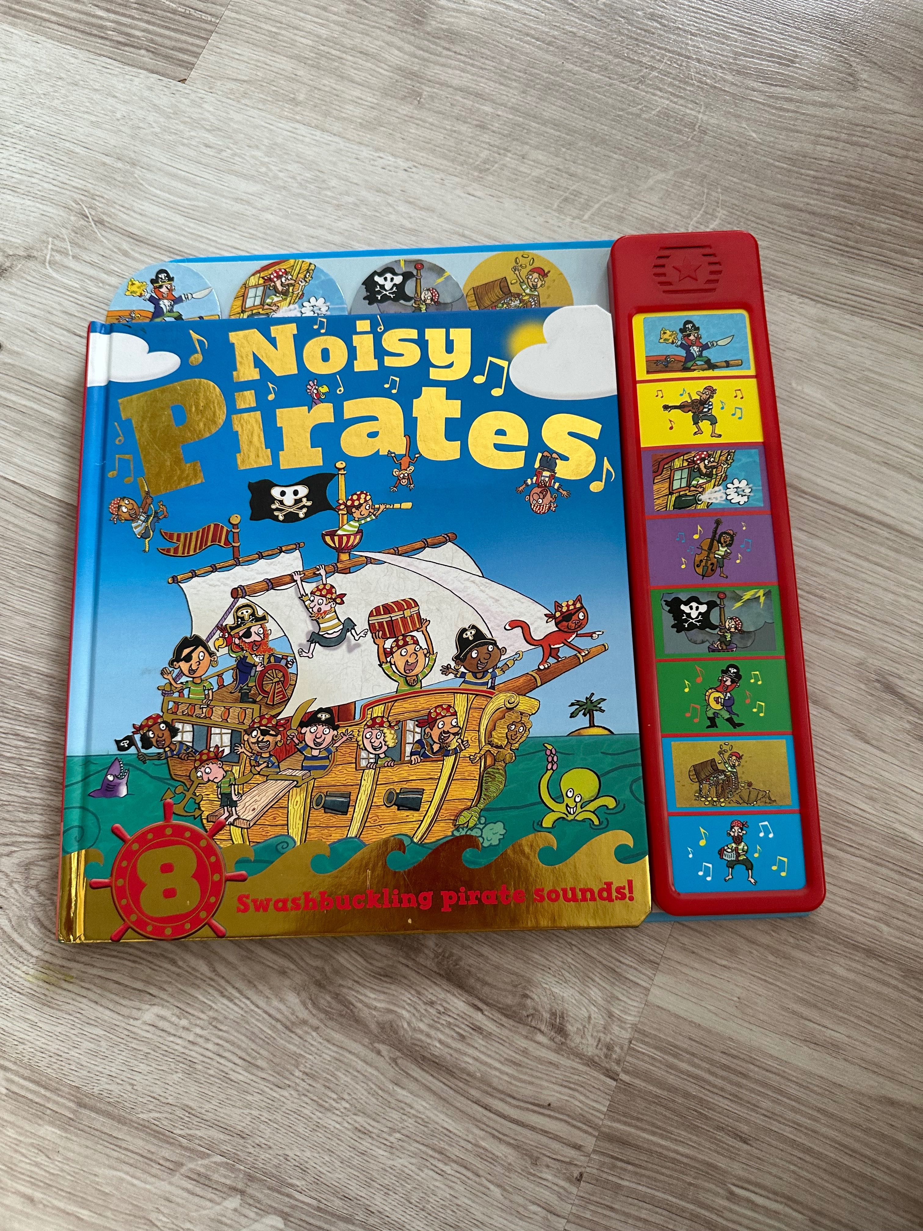 Noisy Pirates książeczka dźwiękowa