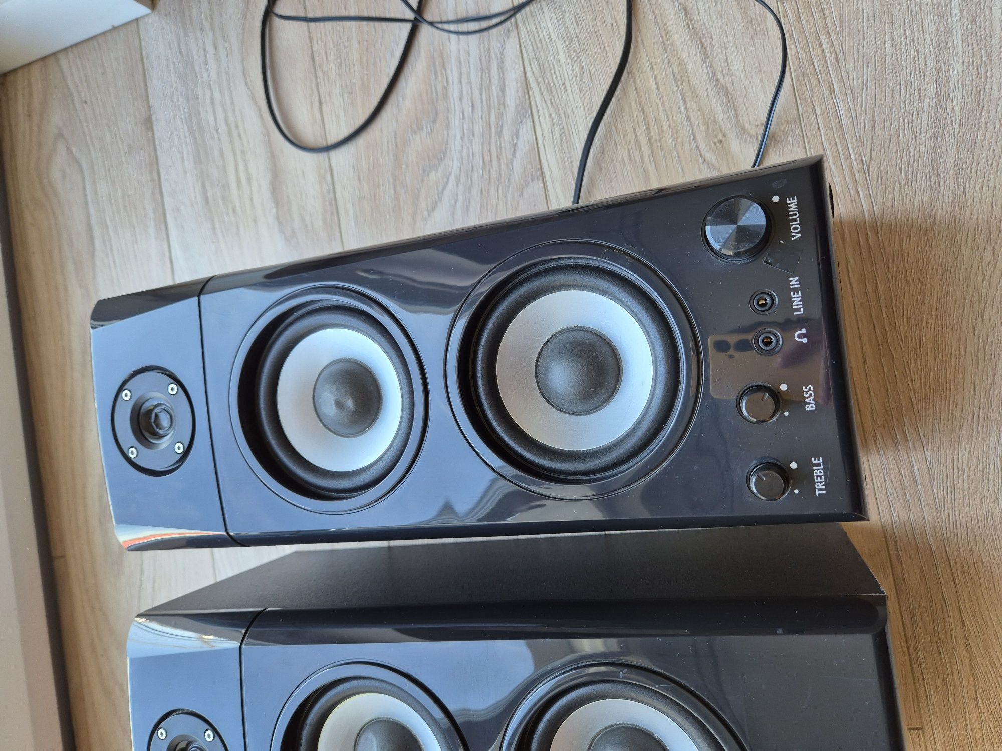 Głośniki Genius 2.0 SP-HF1800A ver. 2 60W drewno