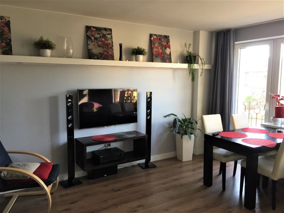 apartament szary do wynajęcia