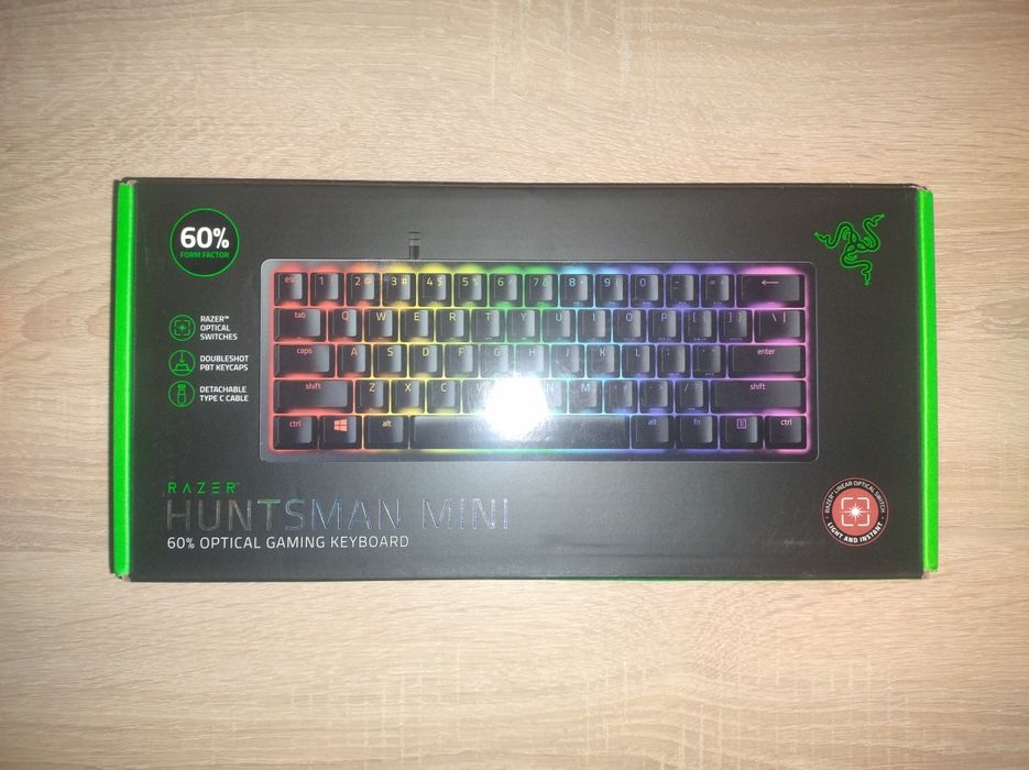 klawiatura razer huntsman mini 60%