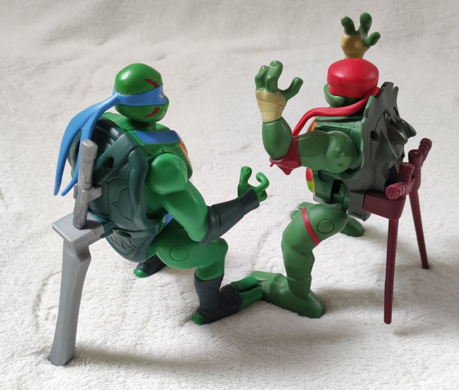 Ninja żółwie 2 szt. Figurki funkcyjne