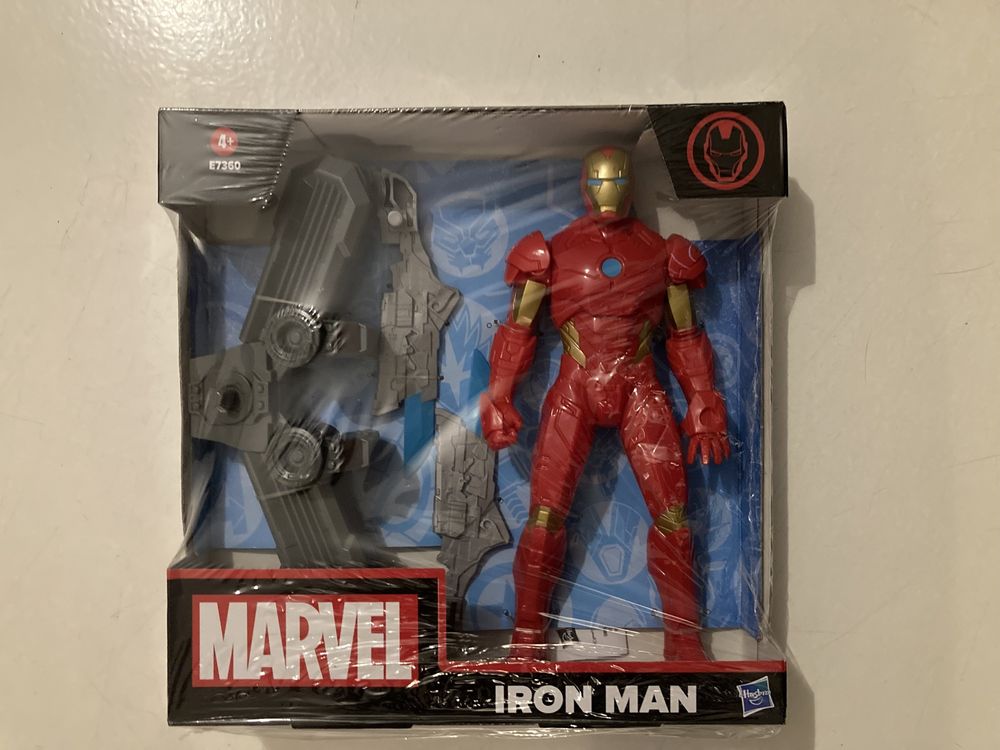 Figura boneco Homem de Ferro Iron Man Marvel Avengers Hasbro Novo 24cm