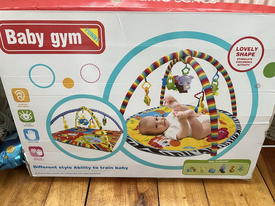 Килимок дитячий розвиваючий