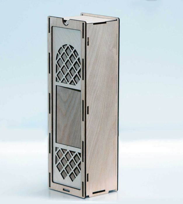 Pudełko dla wina z drewna Drewyan