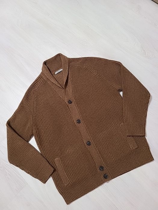 Мужской, вязаный кардиган 54 размер.