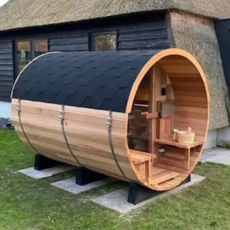 Sauna zewnętrzna + piec + MONTAŻ z DOJAZDEM