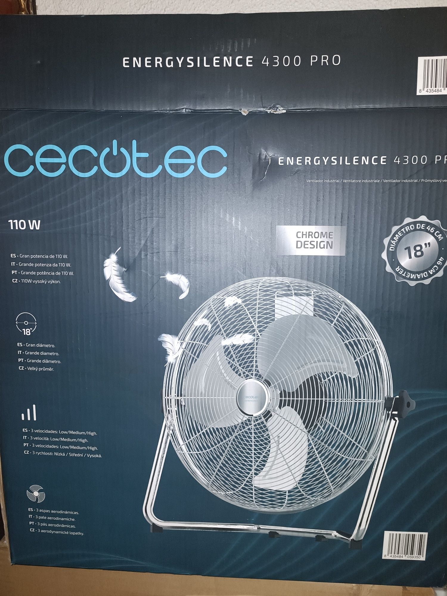 Ventoinha nova 110w energeysilence