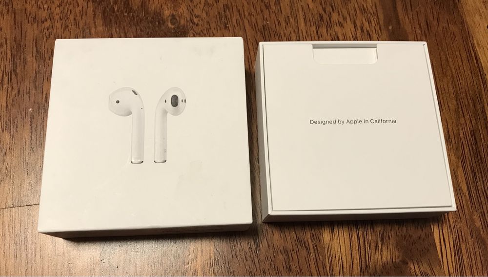 Pudełko po Apple AirPods