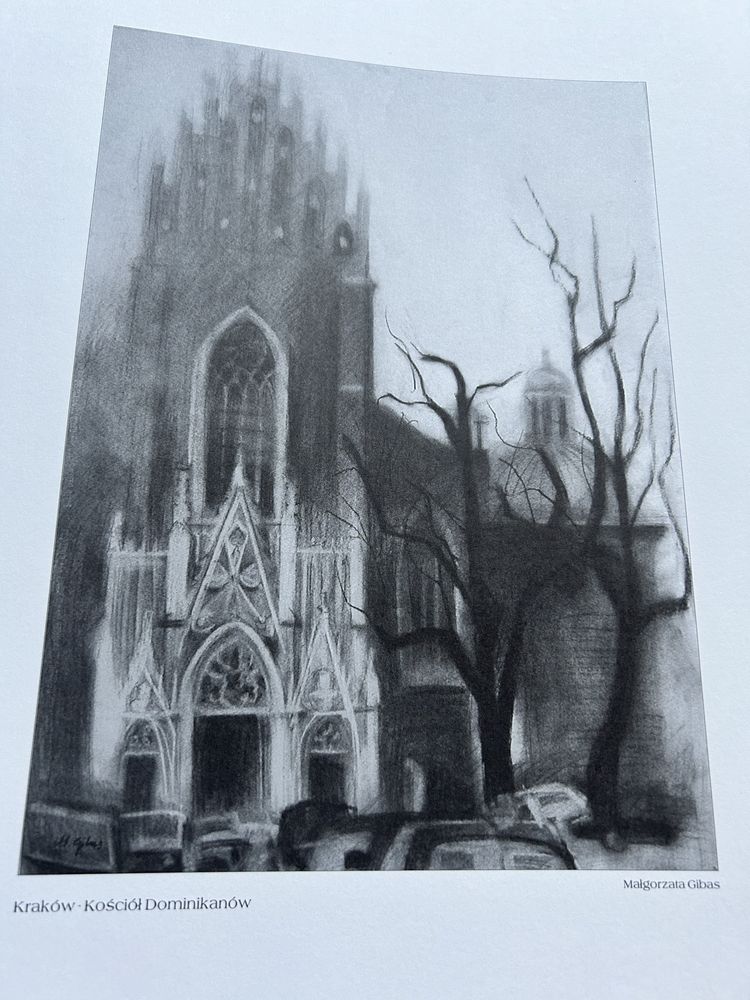 Teczka z rysunkami studentów Architektury Wnętrz ASP Kraków
