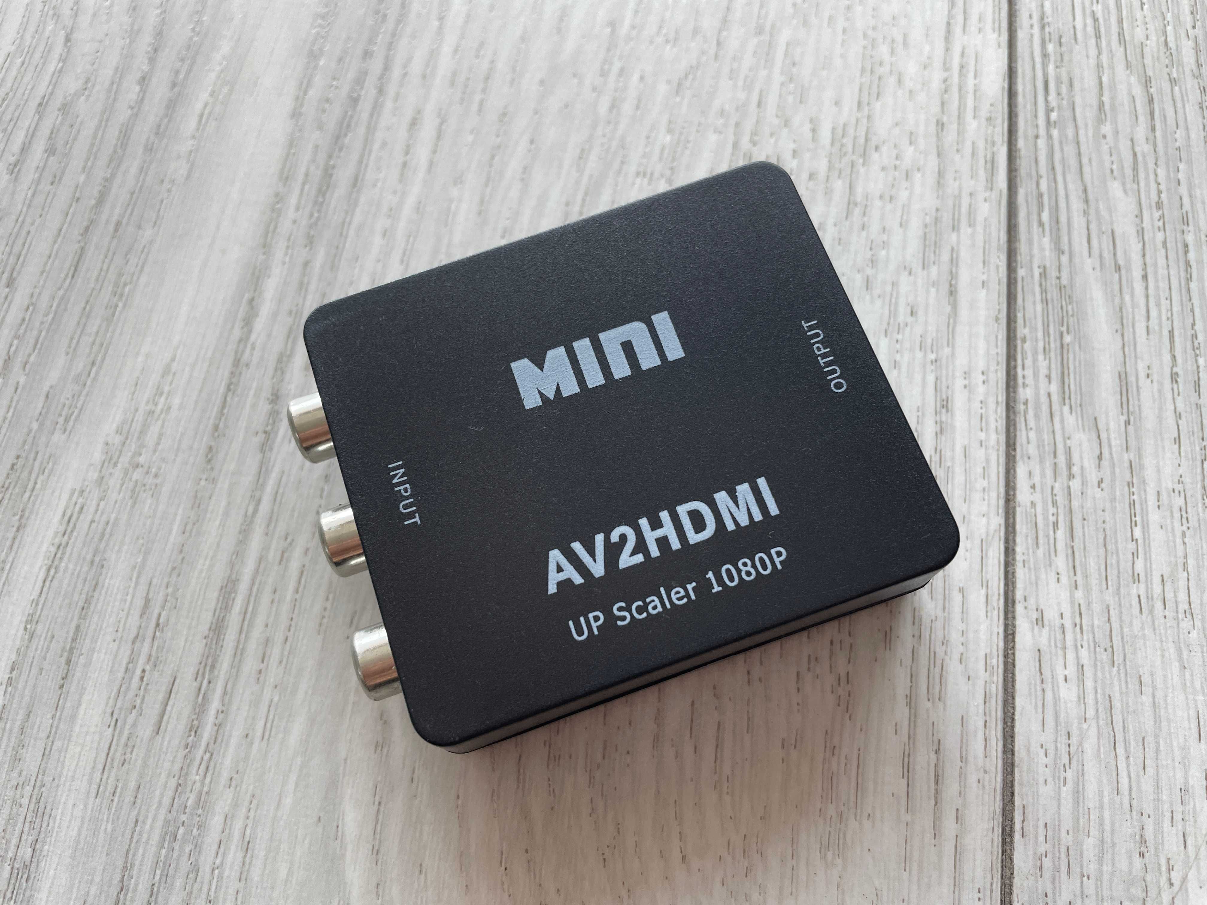 Okazja Adapter Konwerter Obrazu Mini AV2 HDMI Jaworzno.