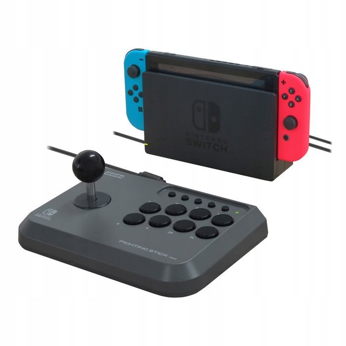 Pad przewodowy do konsoli Nintendo Switch czarny