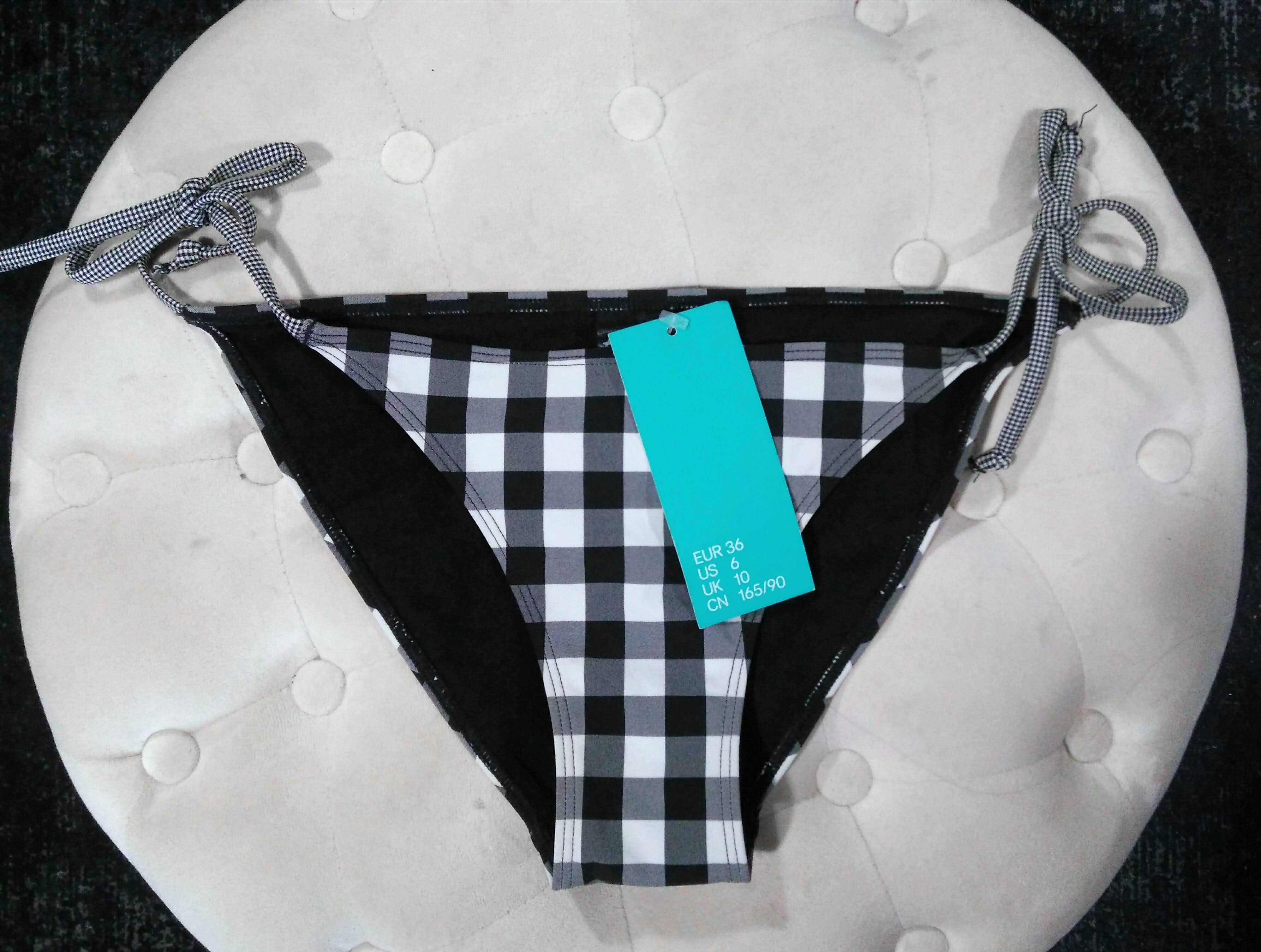 H&M Bikini majtki strój kąpielowy S 36 , z metką