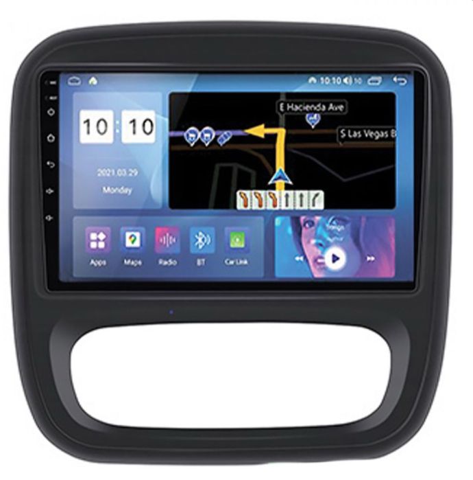 Магнітола Renault Trafic 3 2014-2021 Vivaro B 2014-2118 Carplay GPS