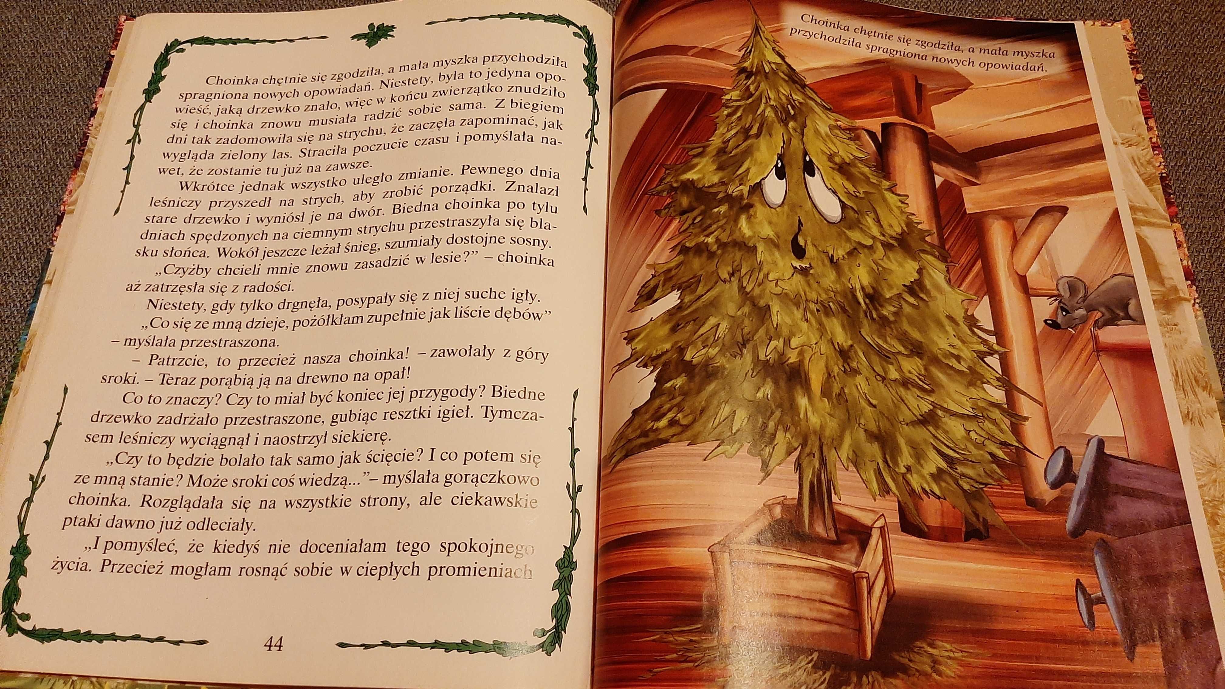 Kopciuszek Choinka Baśnie Braci Grimm Andersena Wielka Kolekcja Bajek