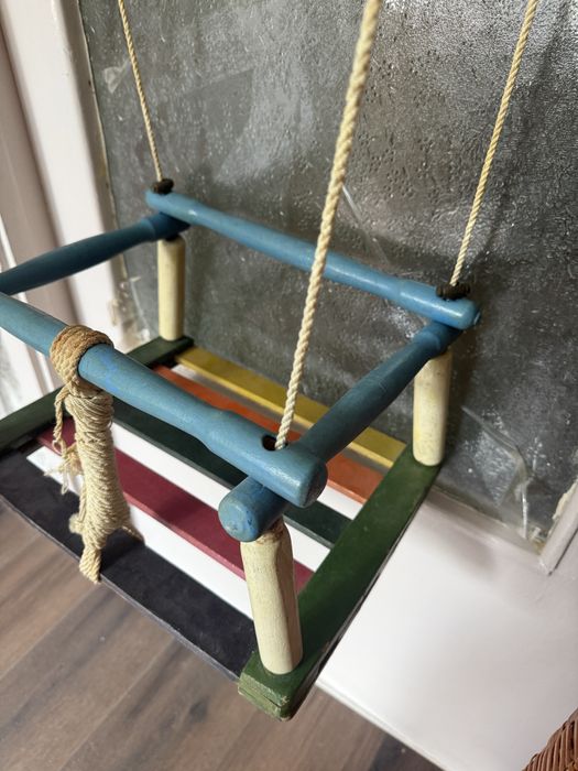 Гойдалка дитяча на мотузках