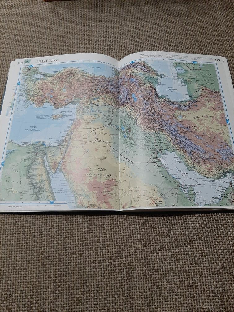 Książka Ilustrowany Atlas Świata Przegląd Reader's Digest