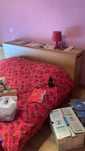 Cama com colchão, como novo