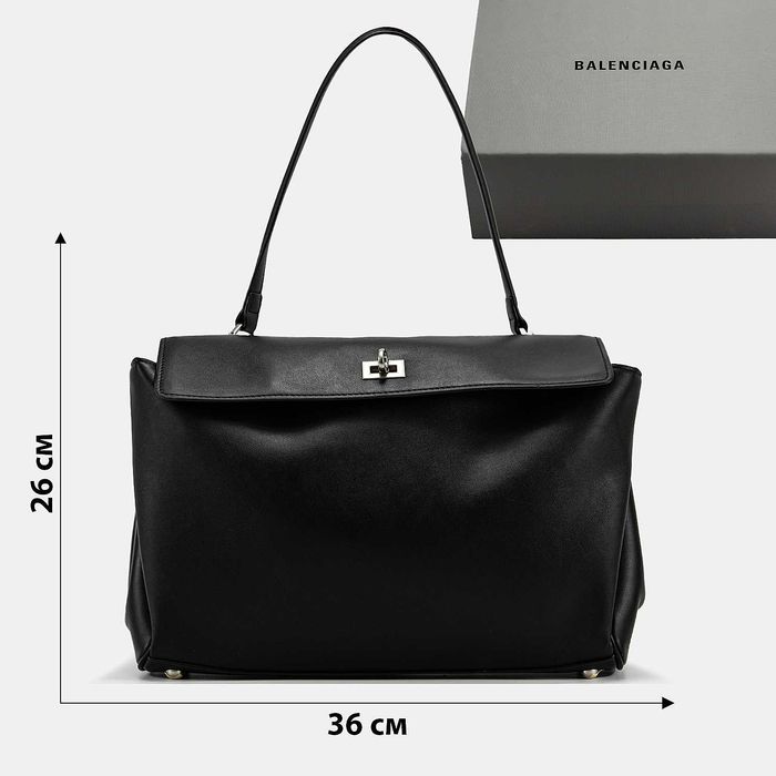 Сумка Balenciaga Everyday Black Leather LUXE