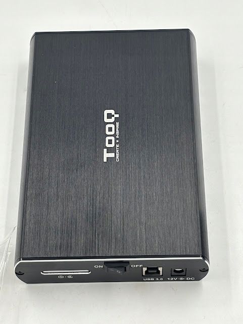 pokrowiec na dysk twardy tooq tqe-3531b usb 3.0 czarny 3,5" cali