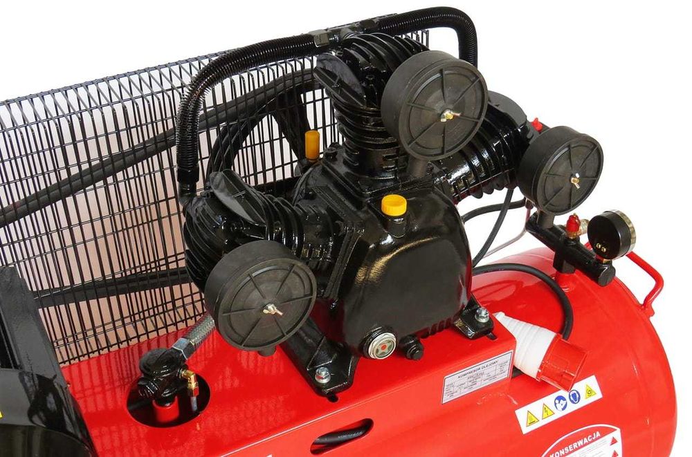 KRAFT&DELE Sprężarka Kompresor Olejowy 200l 5,6km 400v 660L/min KD1474