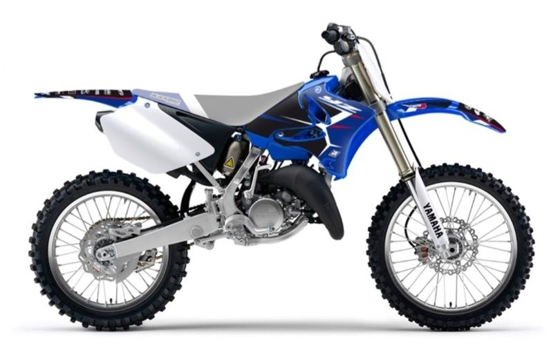 Okleina Komplet naklejek oklein Yamaha Yz 250 Yz 125 rok 02-14 Nowa