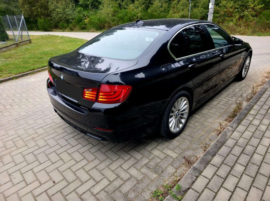 ***Rezerwacja***BMW 520d F10 Sedan Automat Czarna Serwis