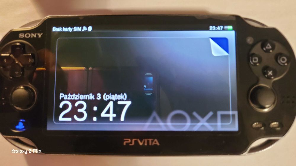 PSVita (PlaystationVita) japoński model PCH-1100 czarna POLECAM!