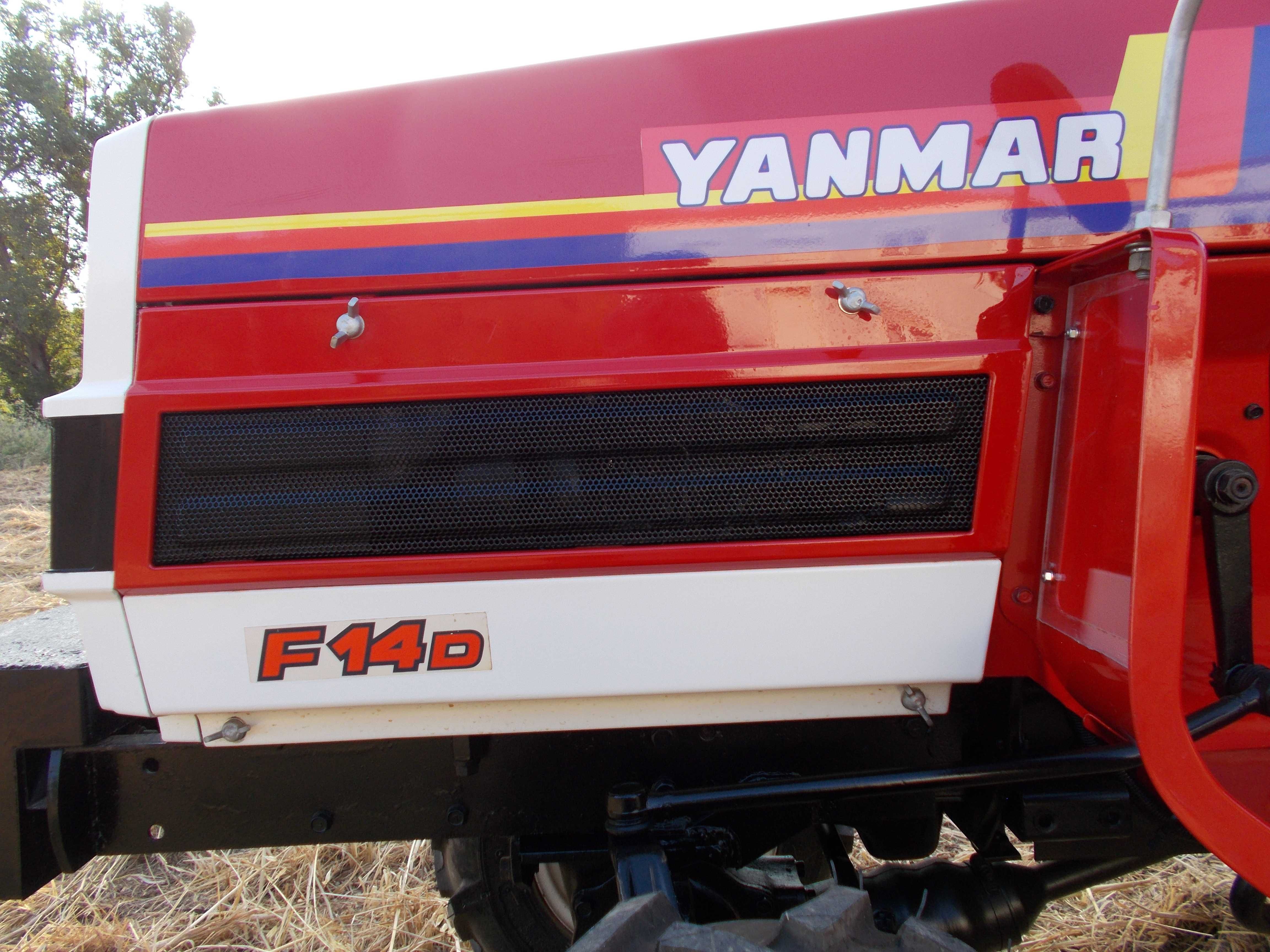 TRACTOR YANMAR   F14 D, c/ frese