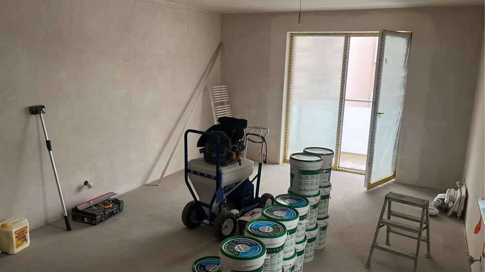 Szpachlowanie agregatem