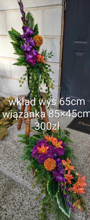 Stroiki Wiązanki na Grób • RĘKODZIEŁO PREMIUM • Zobacz Wzory!
