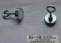 Uchwyt magnetyczny neodymowy hak zamknięty haczyk z magnesem neodymowy