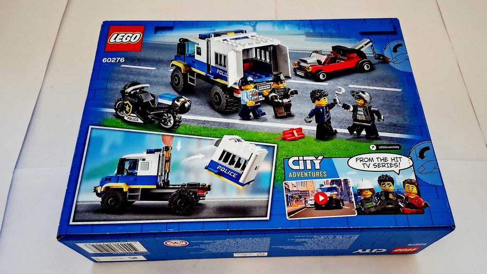 Lego City 60276 Police Prisoner Transport selado