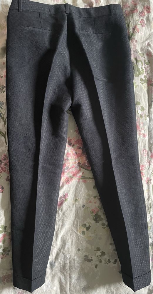 Massimo Dutti spodnie garniturowe damskie rozmiar 38 granatowe