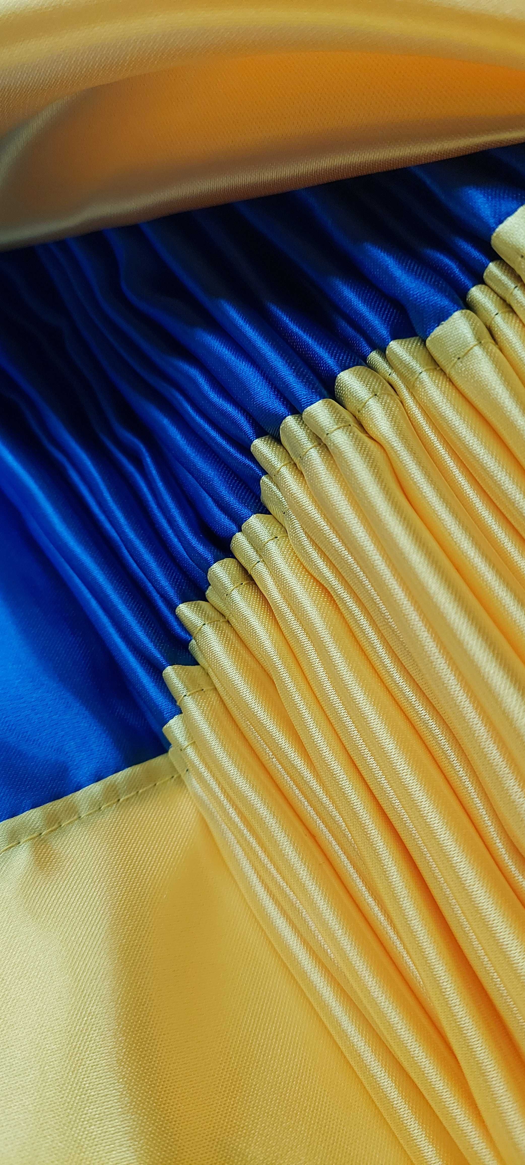 140х90см Атлас Прапор, стяг, флаг України