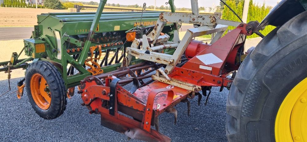 Agregat uprawowo siewny kuhn hr 300 amazone d8