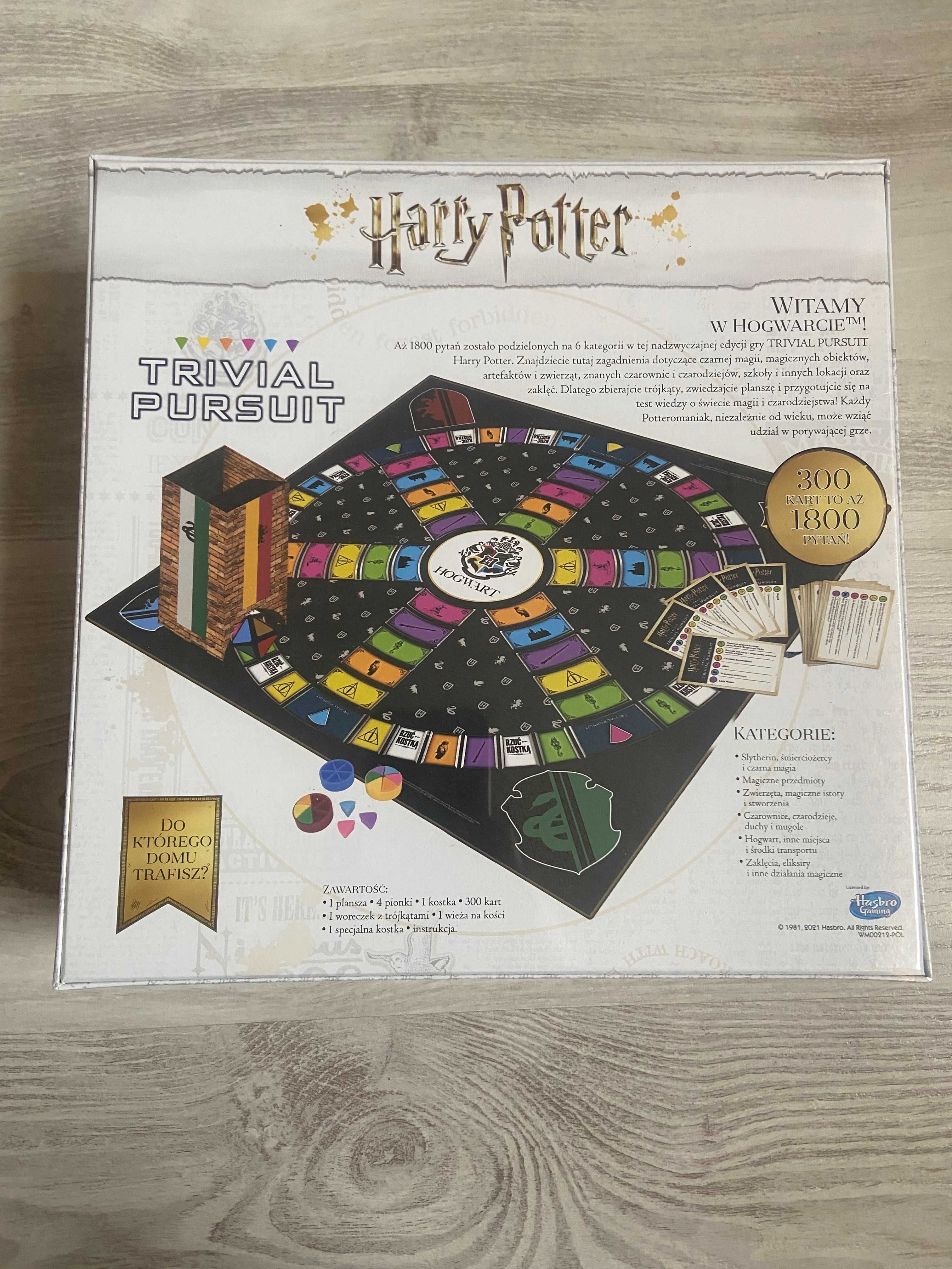 Trivial Pursuit Harry Potter NOWY + bonus: TT Grzybobranie