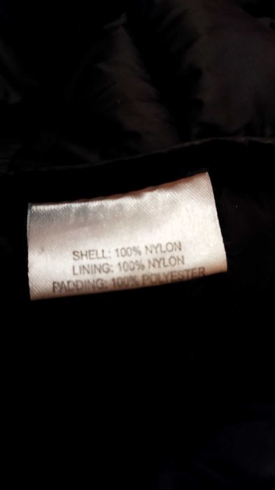 Куртка чорна нейлон