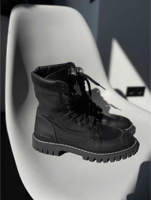 Tommy Hilfiger оригінальні шкіряні ботінки 39 розмір