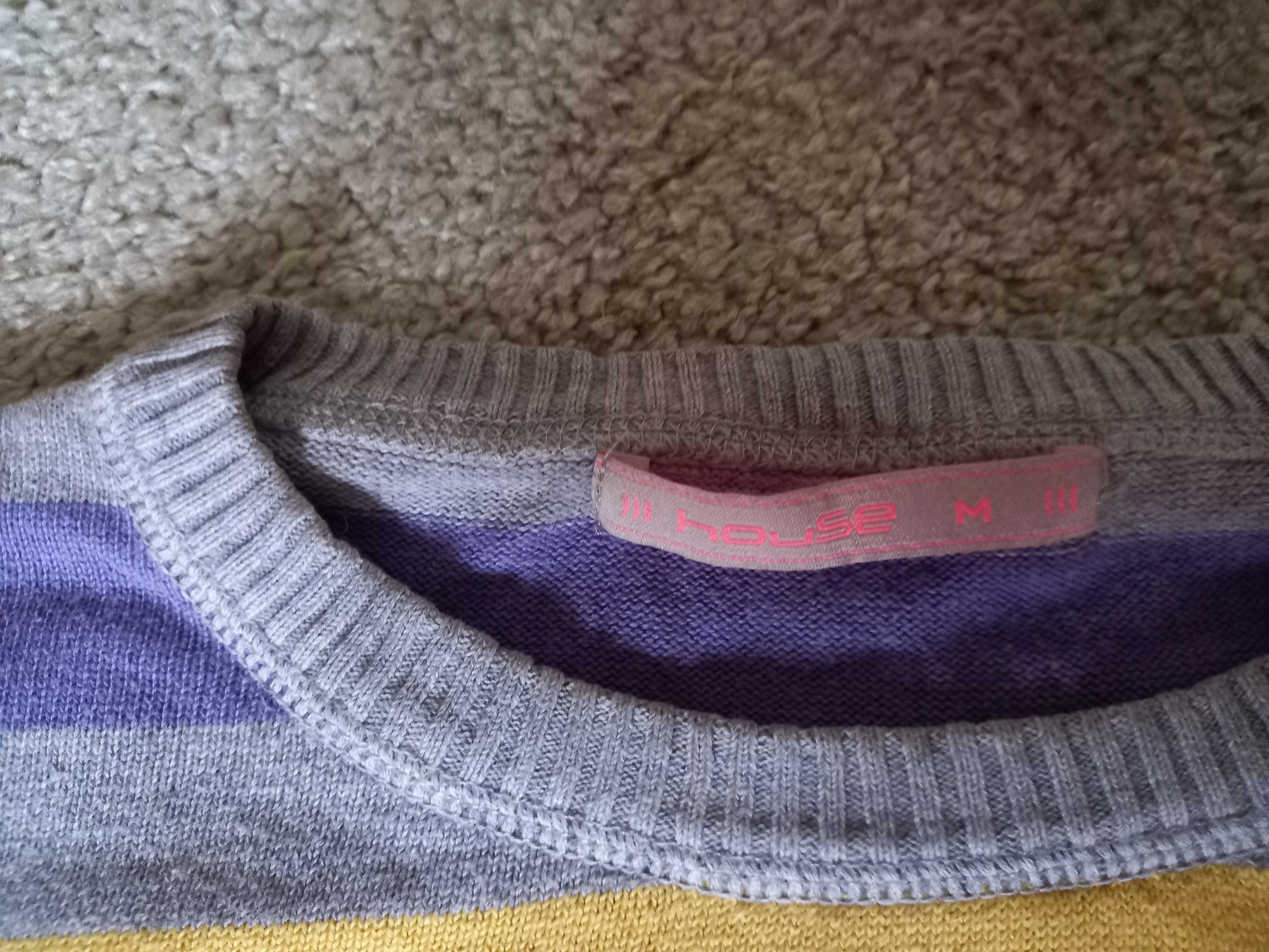 Damski sweterek, bluzka w paski House 38, M