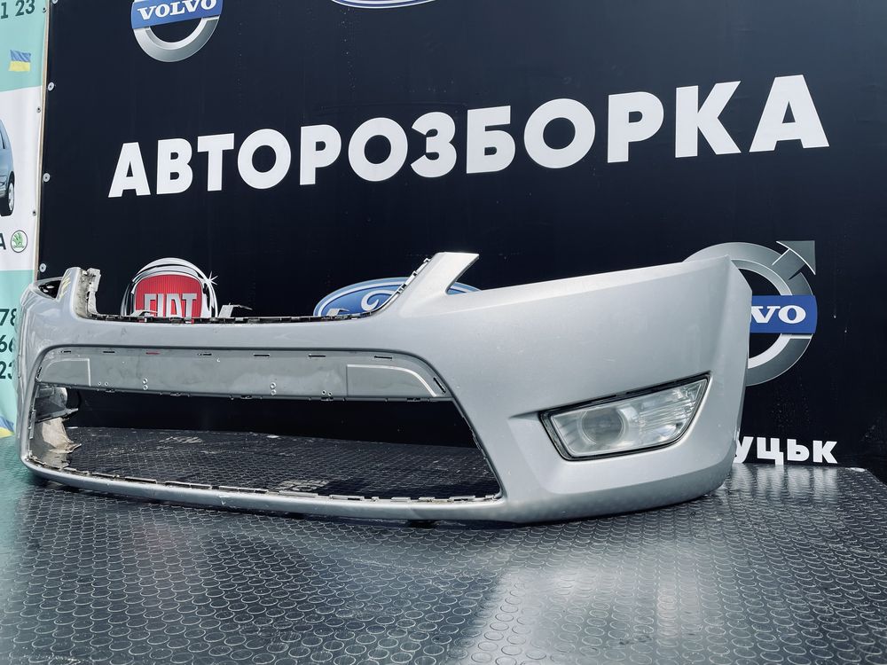 Бампер Форд Мондео 4 Передний Ford Mondeo 4 Дорестайл Розборка Сірий