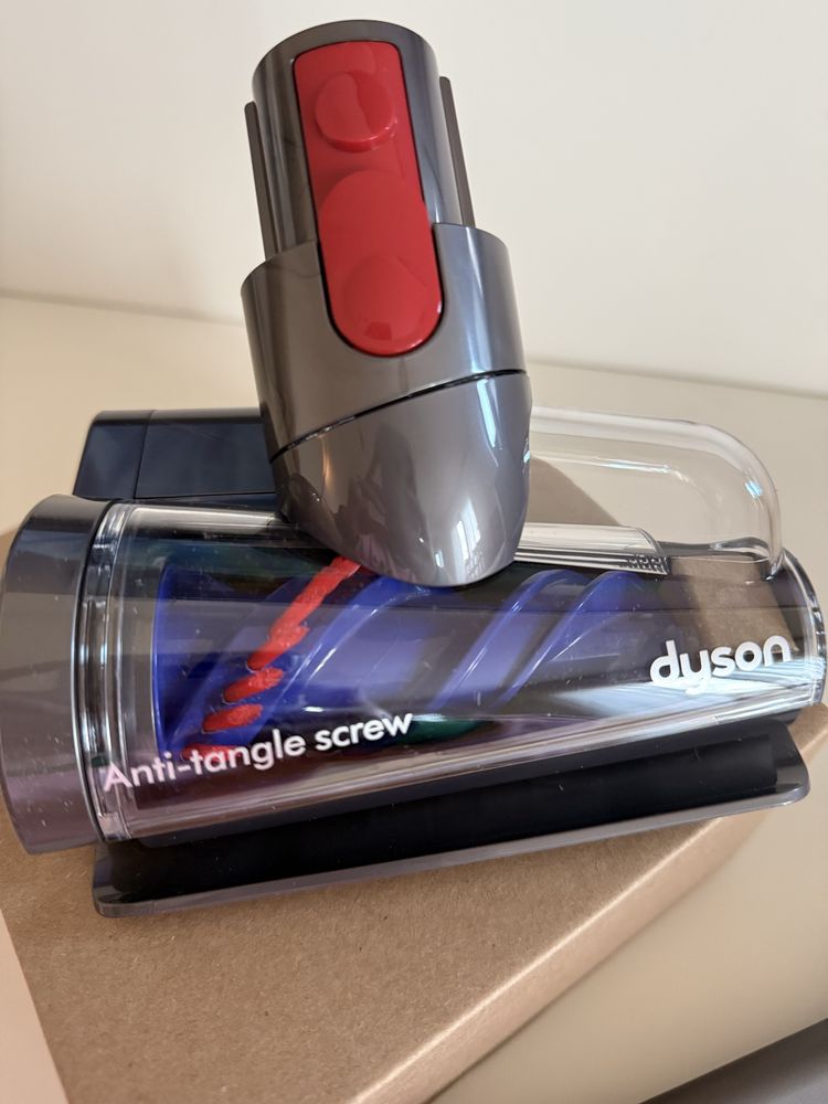 Dyson nowy zestaw mini elektroszczotka  hair screw tool i inne