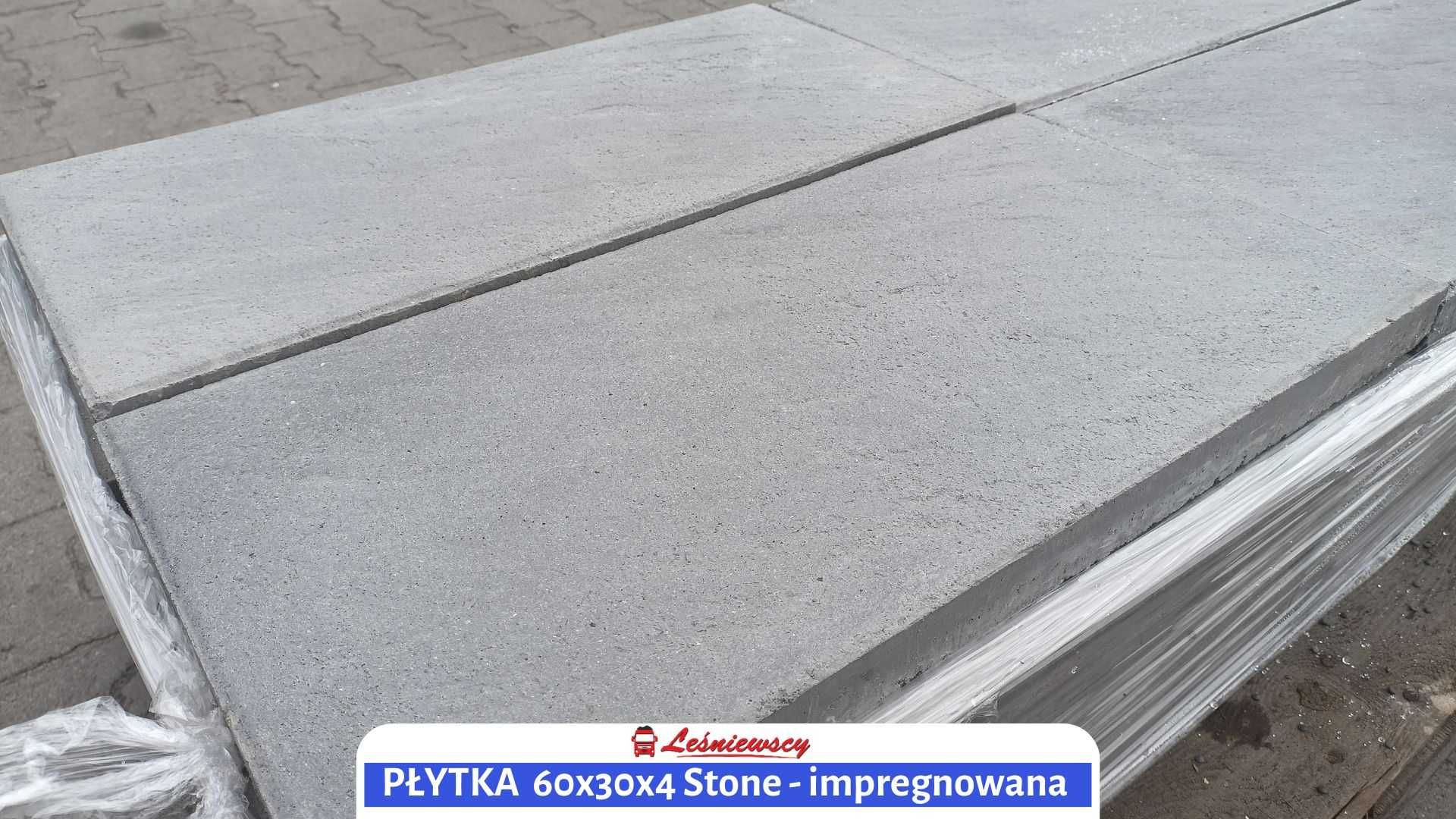 Płyta tarasowa Pebek betonowa 60x30x4 cm IMPREGNOWANA